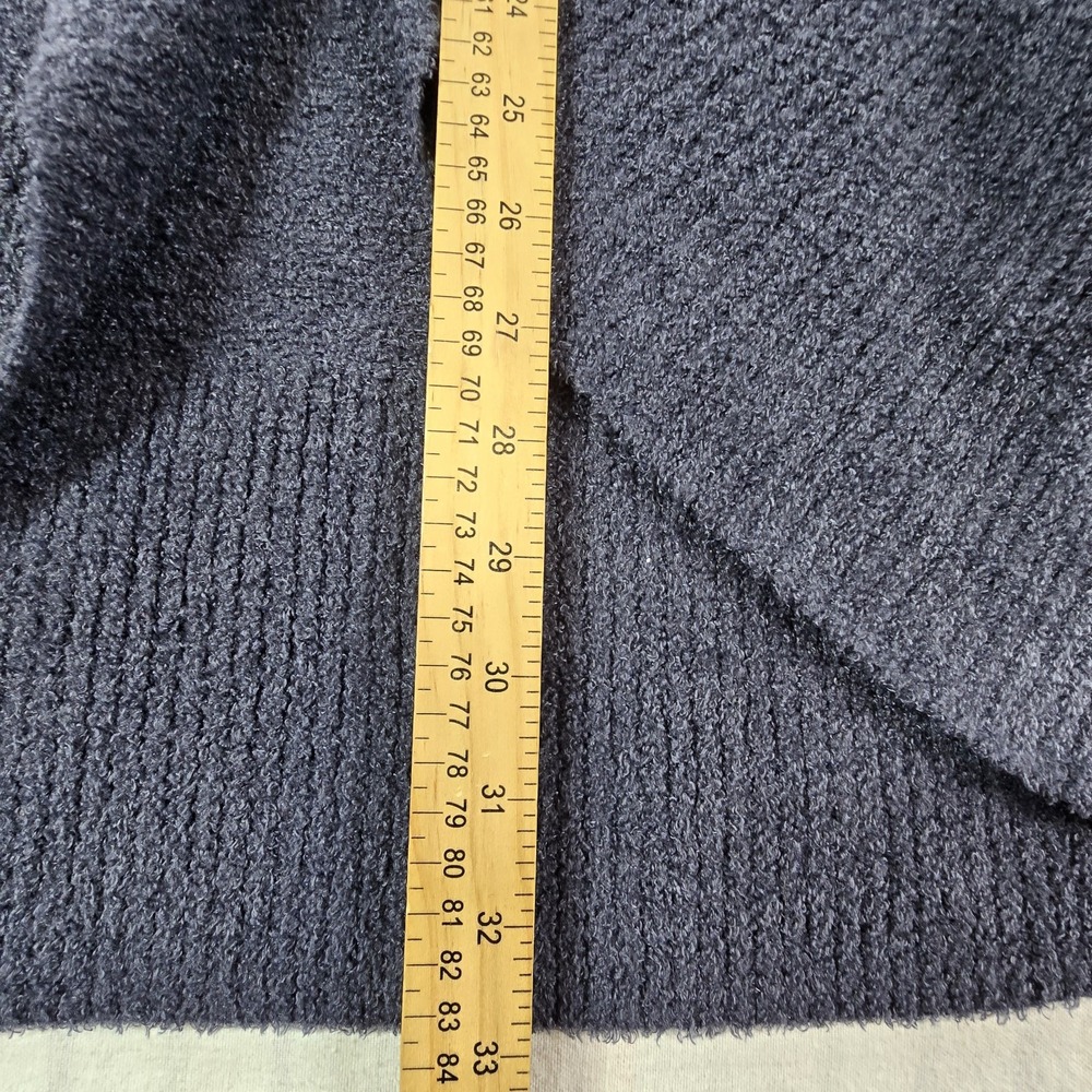 Barefoot Dreams CozyChic Lite Circle Cardi Cardigan Sweater Slate Gray Women's L - Picture 5 of 11